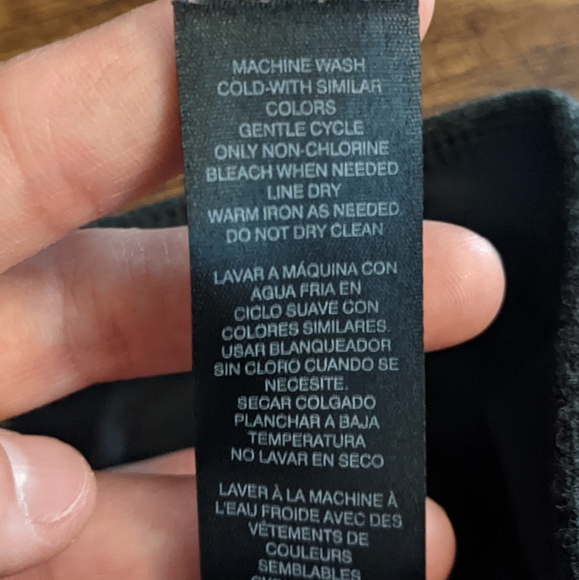 White House Black Market Charcoal Gray leggings - Picture 5 of 9